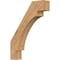 Ekena Millwork 5 1/2"W x 26"D x 34"H Merced Smooth Knee Brace, Western Red Cedar BRC06X26X34MRC00SWR - alternate 1